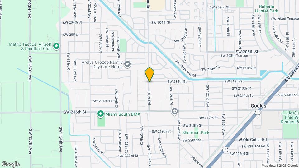 21189 SW 127th Ave Mapa y Detalles de la Ubicación