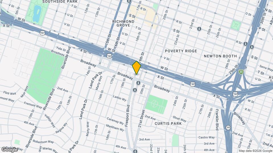 On Broadway Map and Location Details