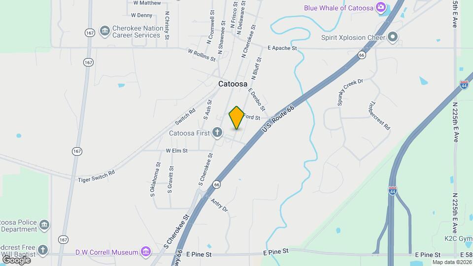 210 S Bluff St Mapa y Detalles de la Ubicación