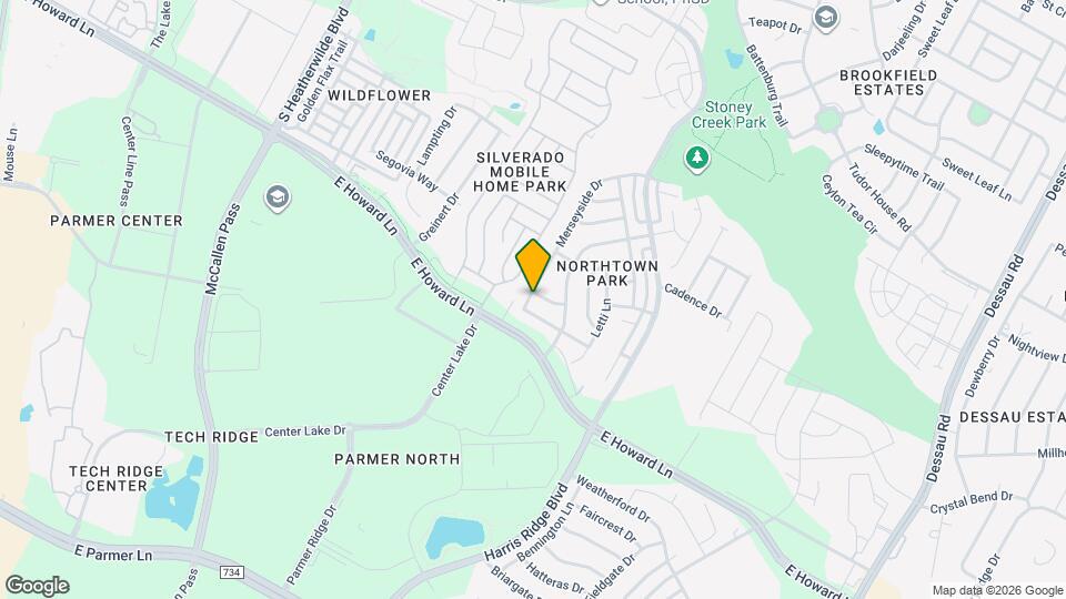 801 Dawlish Dr Map and Location Details