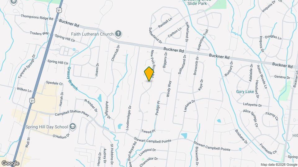 2731 New Port Royal Rd Map and Location Details