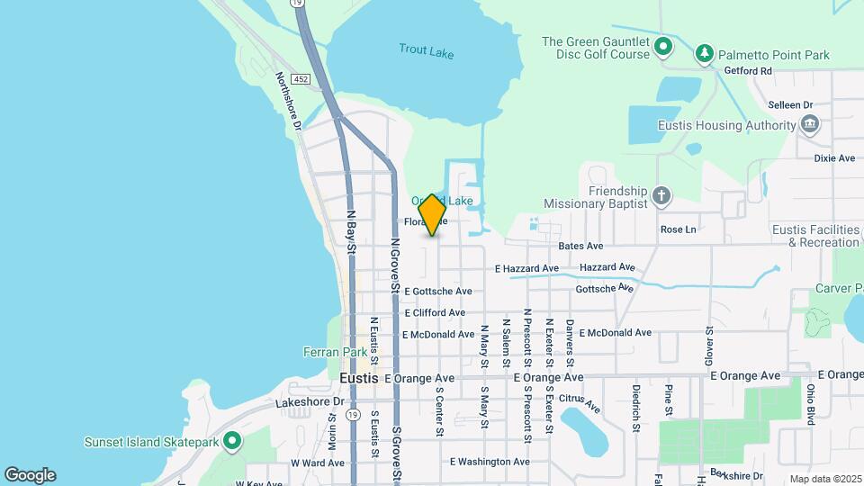 600 N Center St, Unit 1 Map and Location Details