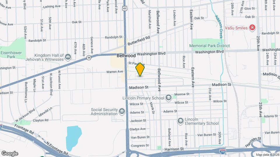 3903 Warren Ave Map and Location Details