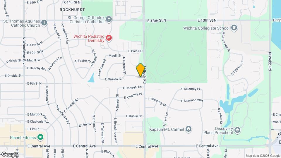 7911 E Hartmoor St Map and Location Details