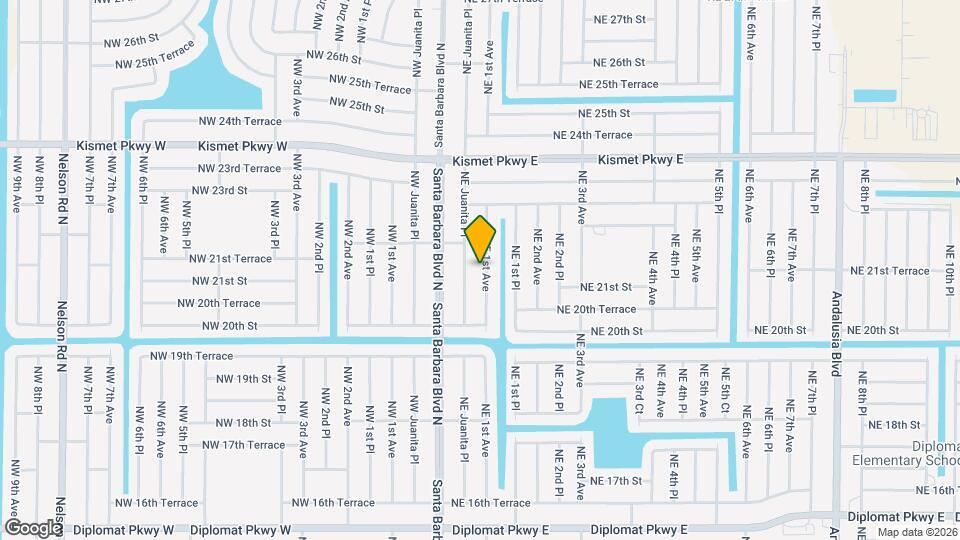 2112 NE 1st Ave Map and Location Details