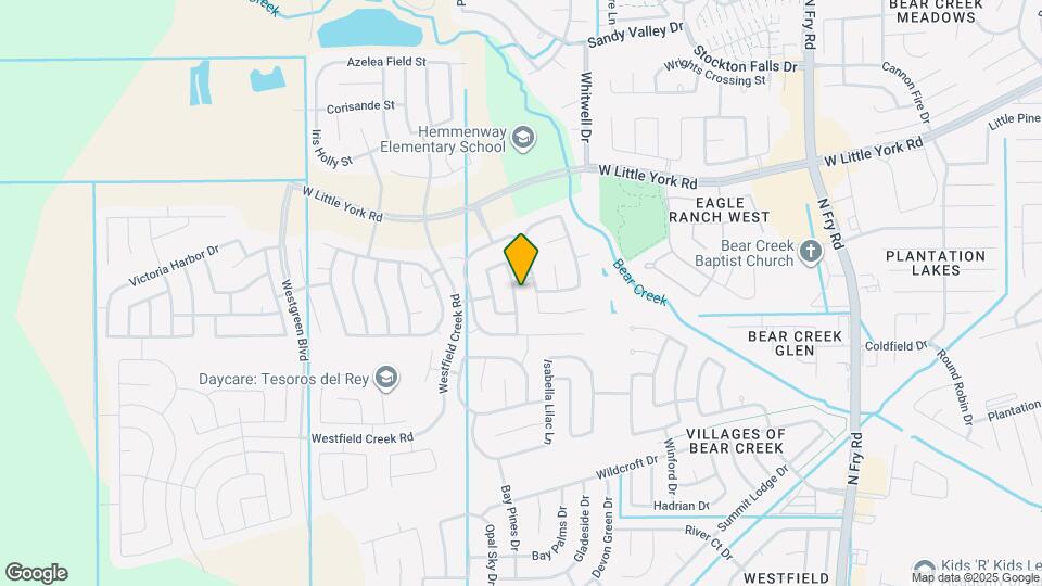 5502 Floral Valley Ln Map and Location Details