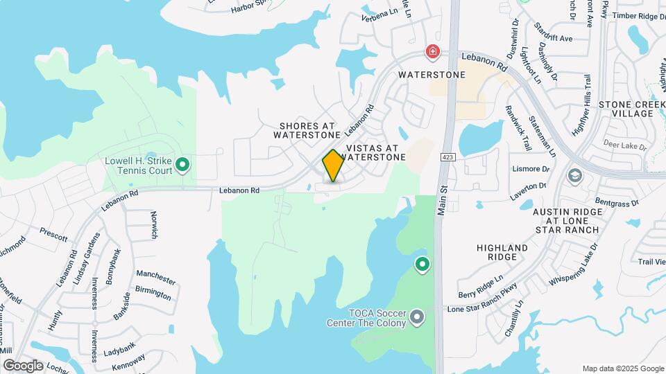 1041 Crystal Lake Dr Map and Location Details