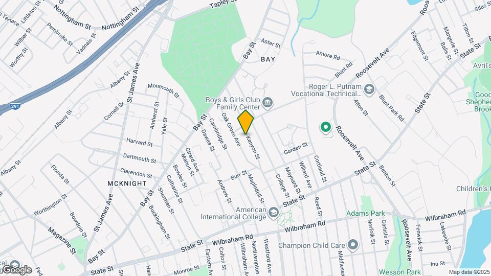 80 Kenyon St Map and Location Details