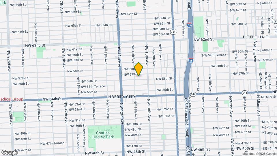 1075 NW 56th St Map and Location Details
