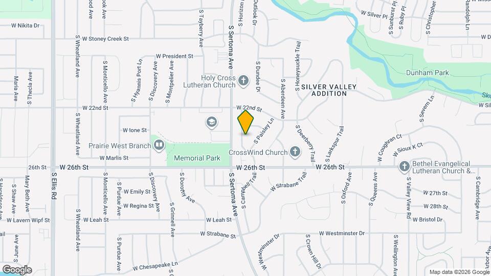 Wonderful 4 Bedroom, 2 Bathroom Home Map and Location Details