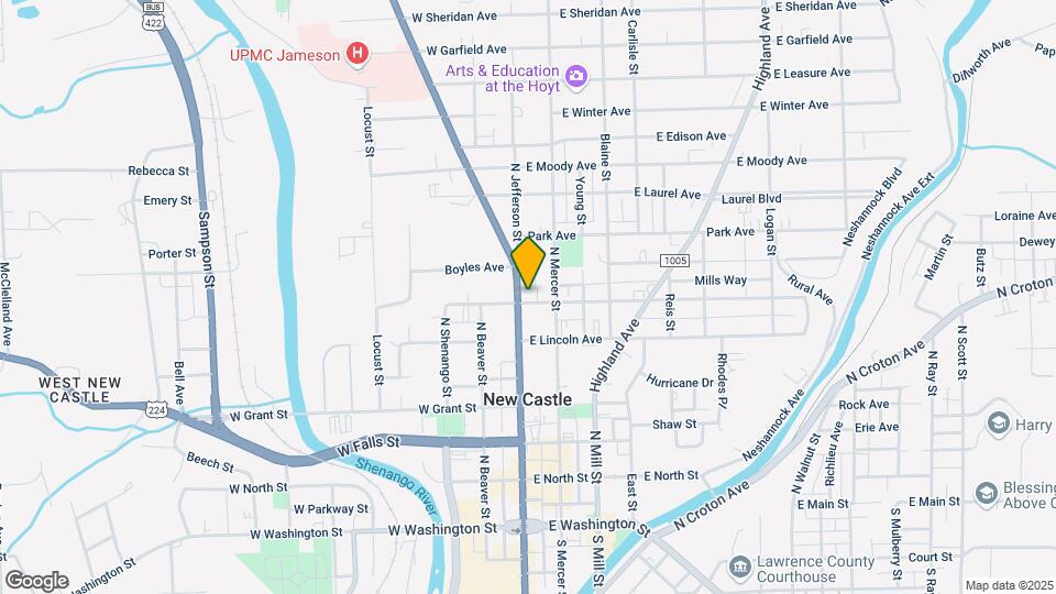 5 E Wallace Ave Mapa y Detalles de la Ubicación