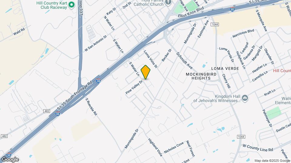 309 S Water Ln Map and Location Details