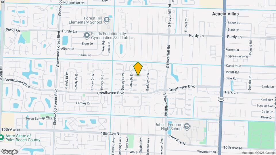 2676 Dudley Dr E Map and Location Details