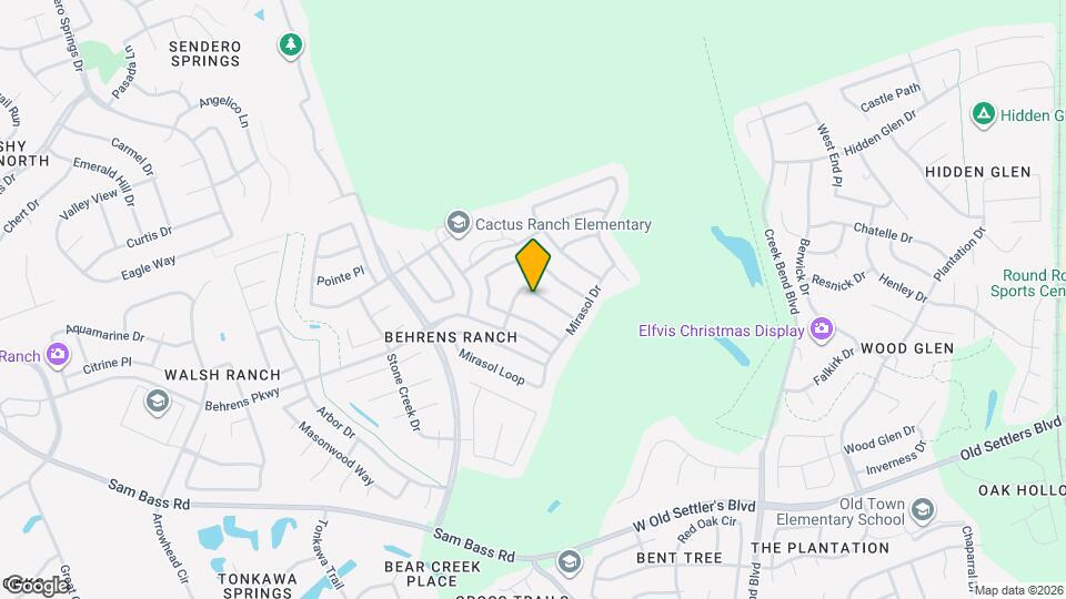 2839 Nolina Ln Map and Location Details