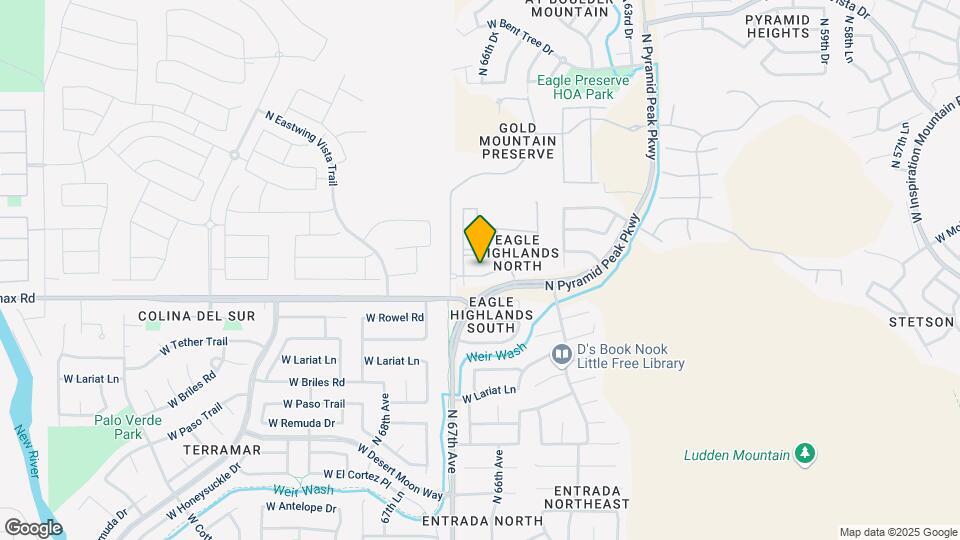 6602 W Andrea Dr Map and Location Details