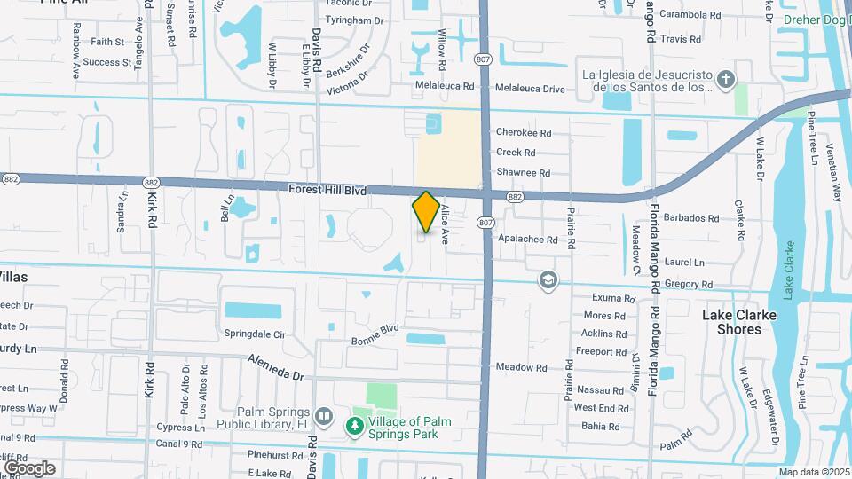 1133 Colonial Palms Way Map and Location Details