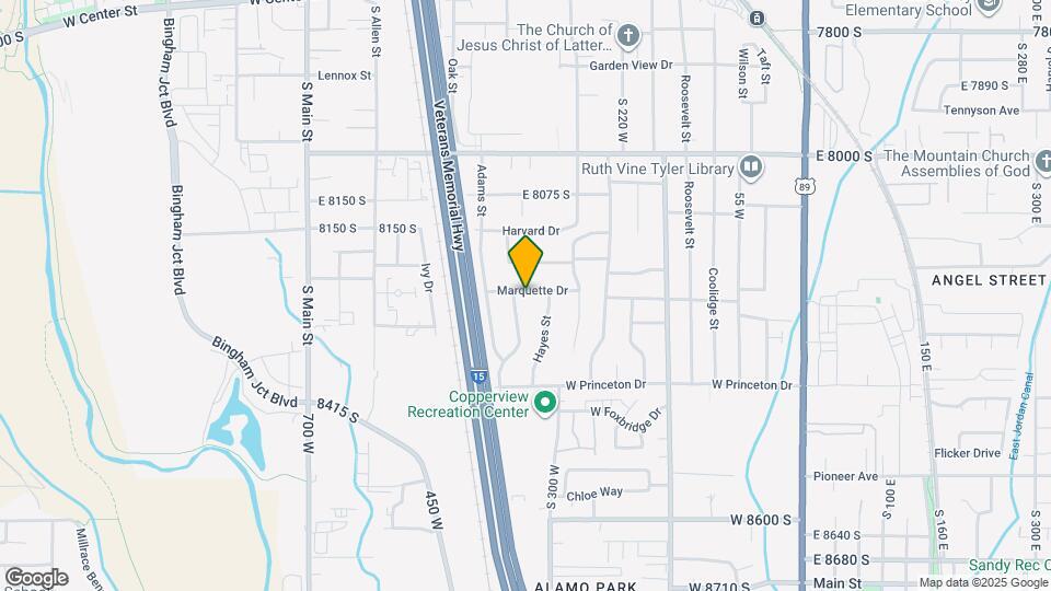 381 Marquette Dr Map and Location Details