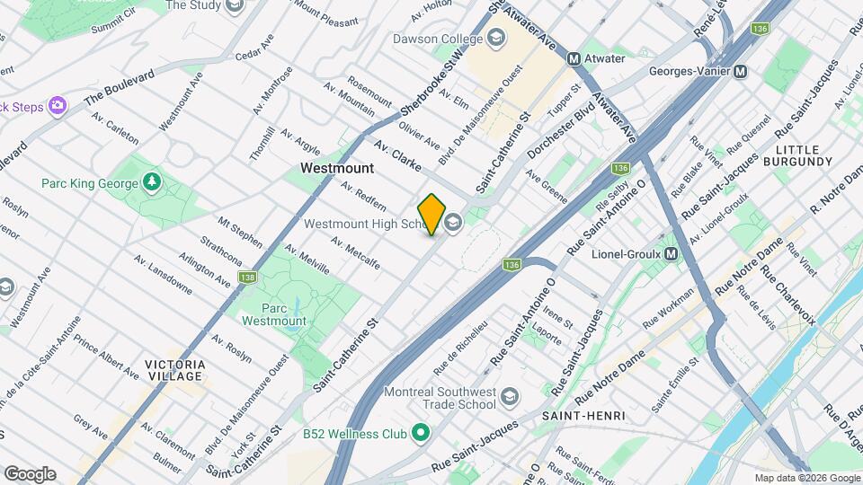 216 Redfern Av Map and Location Details