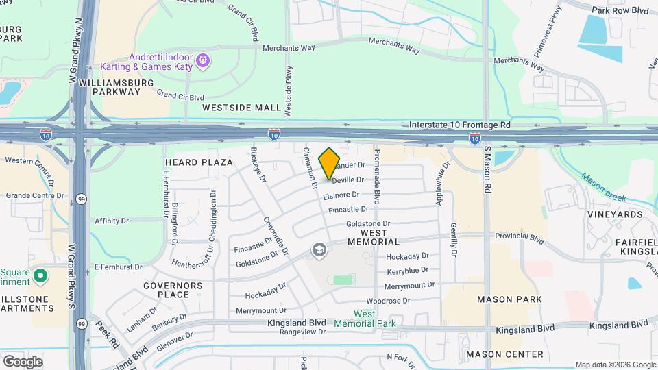 22423 Deville Dr Mapa y Detalles de la Ubicación
