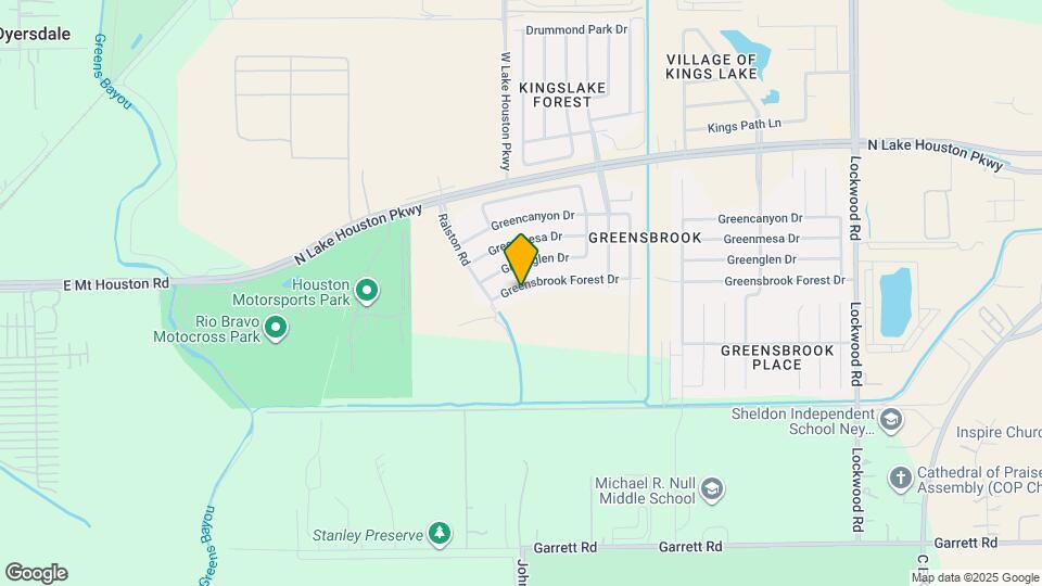 11734 Greensbrook Forest Dr Map and Location Details