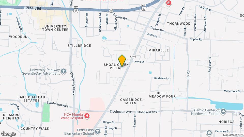 8878 Shoal Creek Ct Map and Location Details