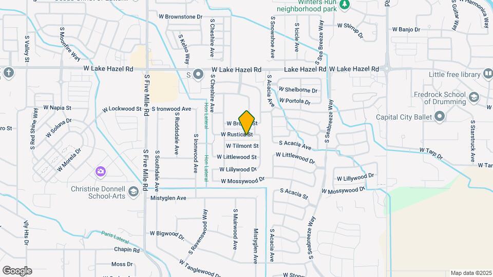 9939 W Rustica St Mapa y Detalles de la Ubicación