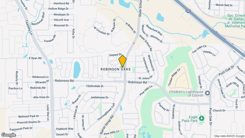3825 Miramar Dr Map and Location Details