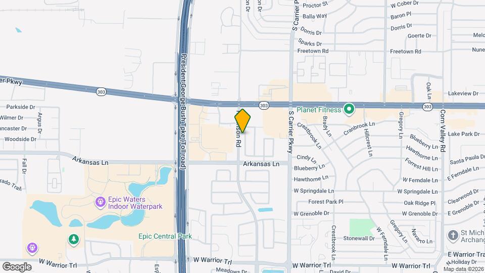 2623 Basswood Dr Mapa y Detalles de la Ubicación