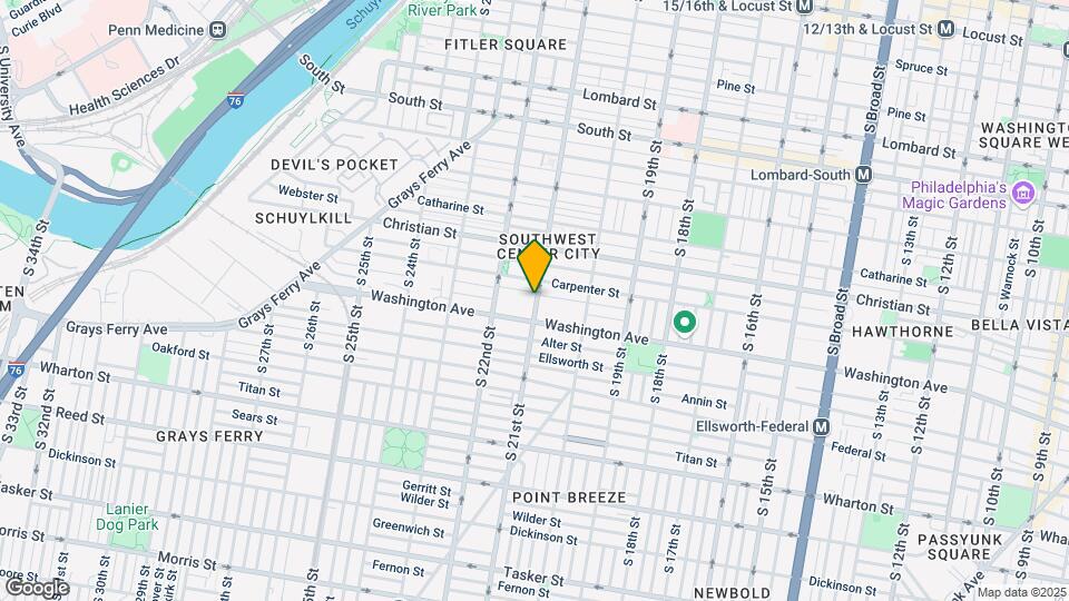 2101 League St Mapa y Detalles de la Ubicación