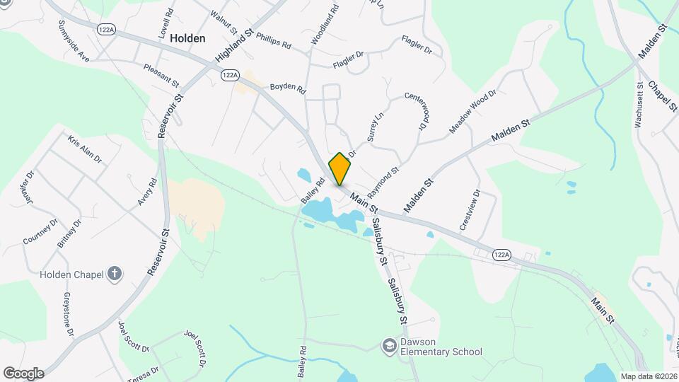 981 Main St, Unit 1 Map and Location Details