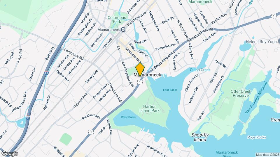 132 W Boston Post Rd Map and Location Details