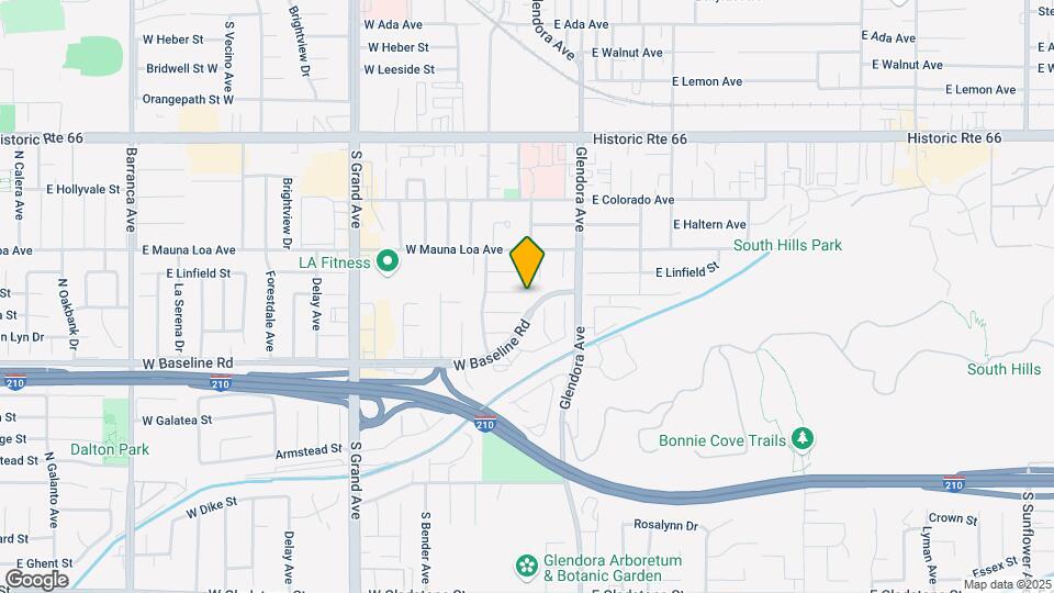 204 W Duell St Map and Location Details