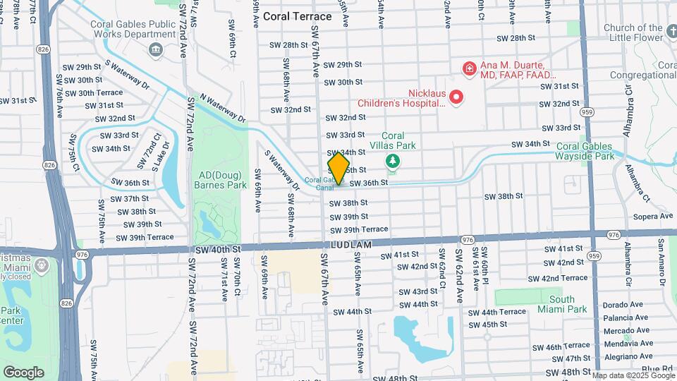 6550 SW 37th St Map and Location Details