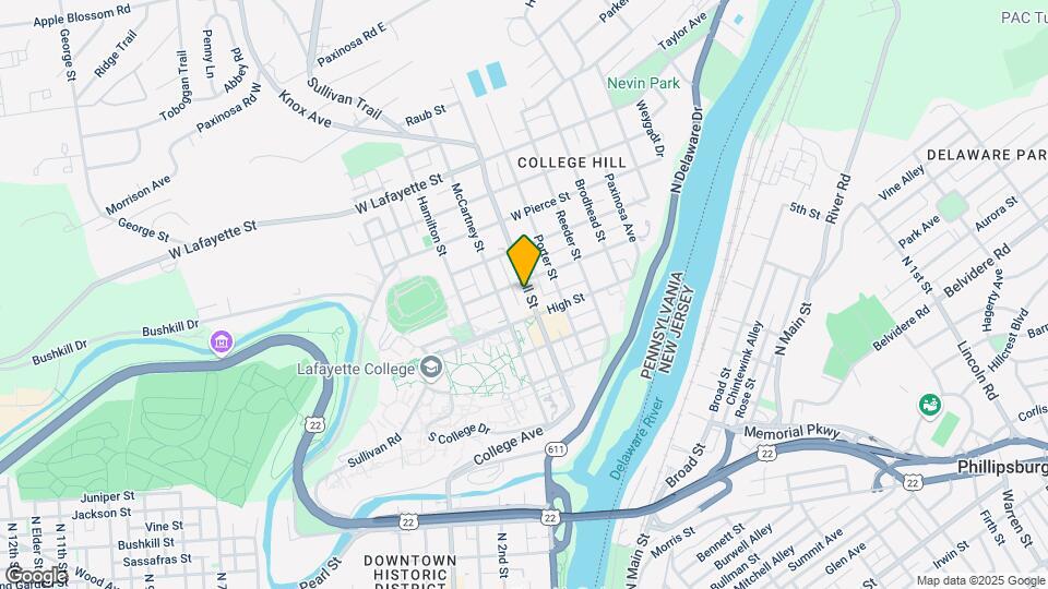 328 Cattell St Map and Location Details