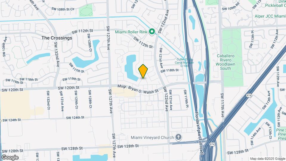 11865 SW 123rd Pl Map and Location Details