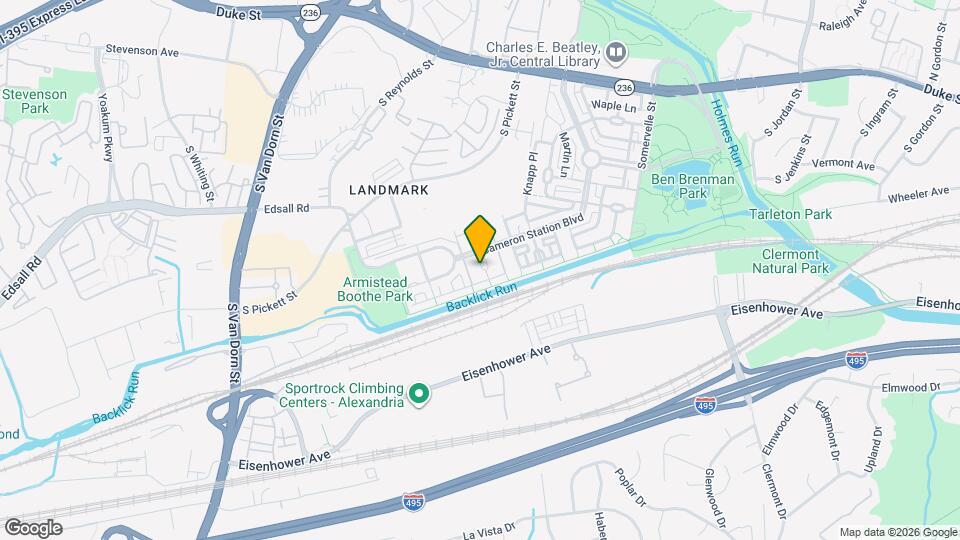 5238 Bessley Pl Mapa y Detalles de la Ubicación