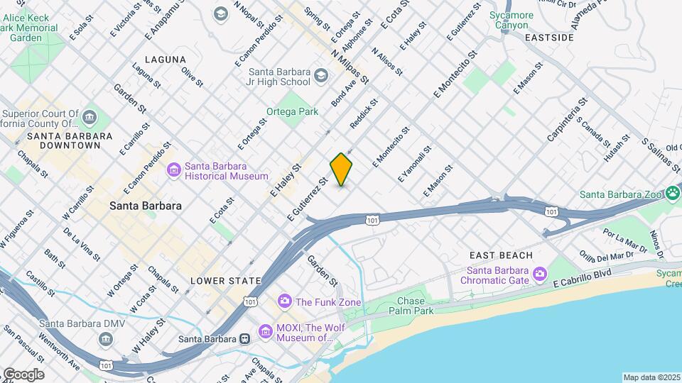 569 E Montecito St Map and Location Details