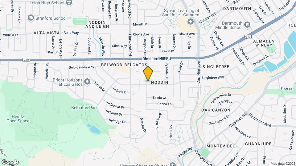 1723 Almond Blossom Ln Map and Location Details