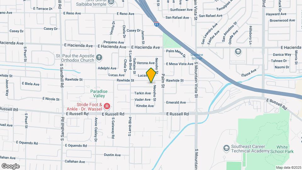 4322 Skywalker Ave Map and Location Details