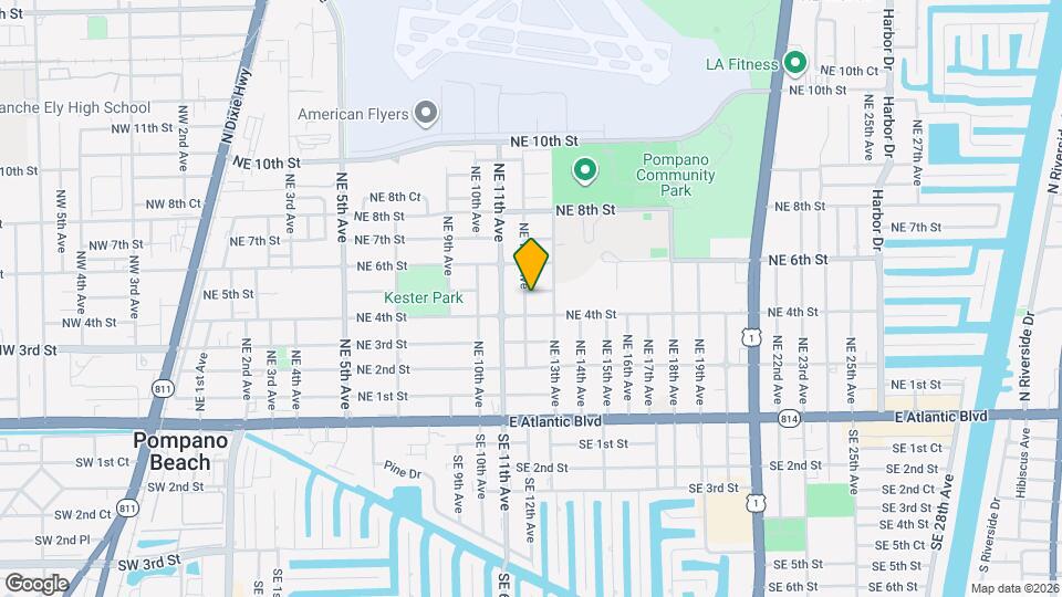 410 NE 12th Ave Map and Location Details