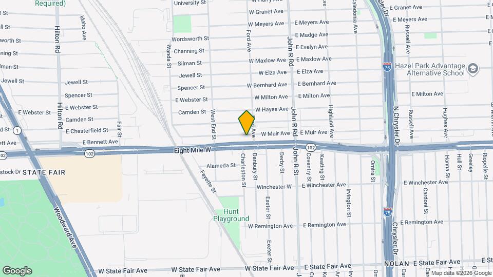 329 W Muir Ave Map and Location Details