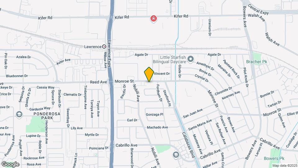 3444 Monroe St Map and Location Details