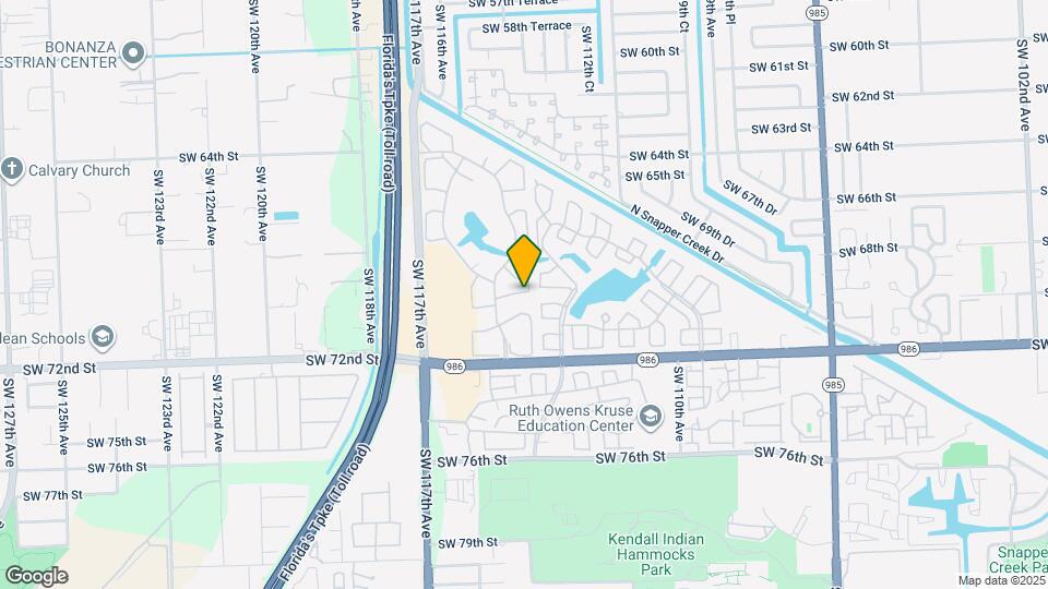 6924 SW 114th Pl Map and Location Details