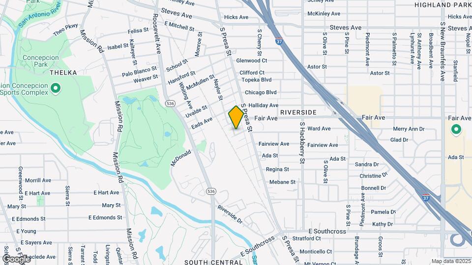 129 Caldwell St, Unit 15B Map and Location Details