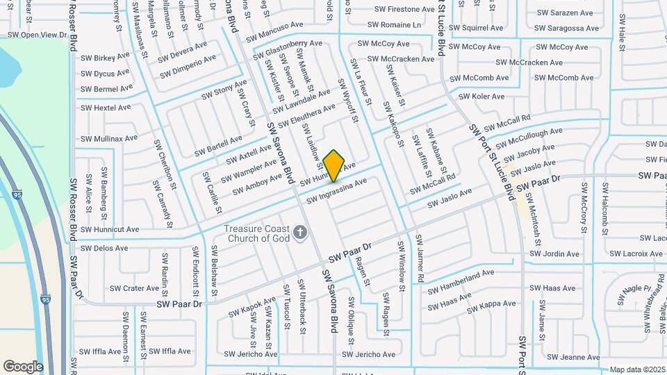 1133 SW Ingrassina Ave Map and Location Details