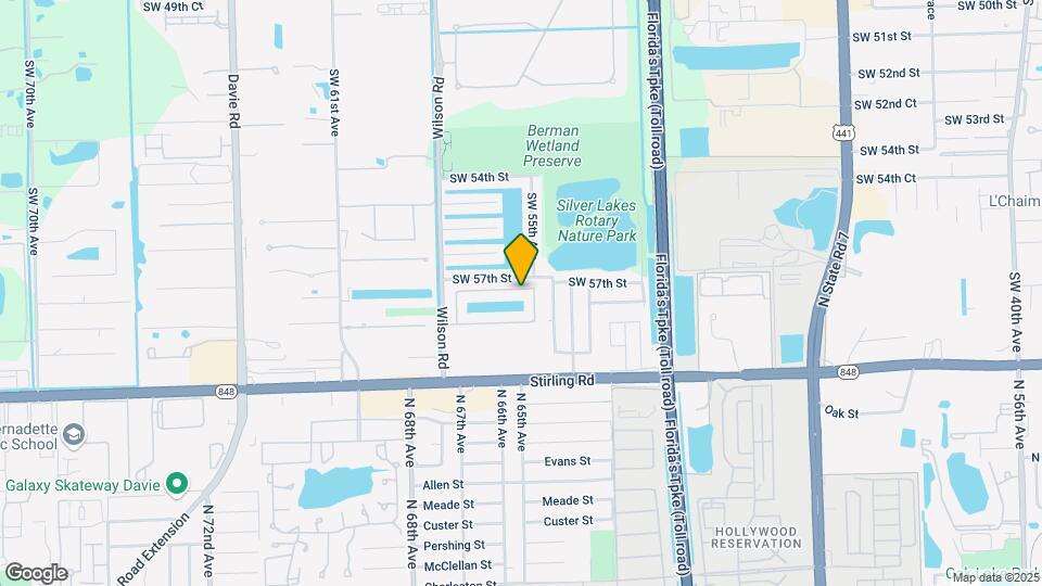 5512 SW 57th Pl Map and Location Details