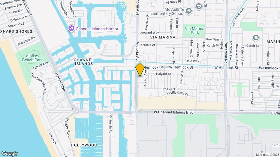 2622 Victoria Ave Map and Location Details