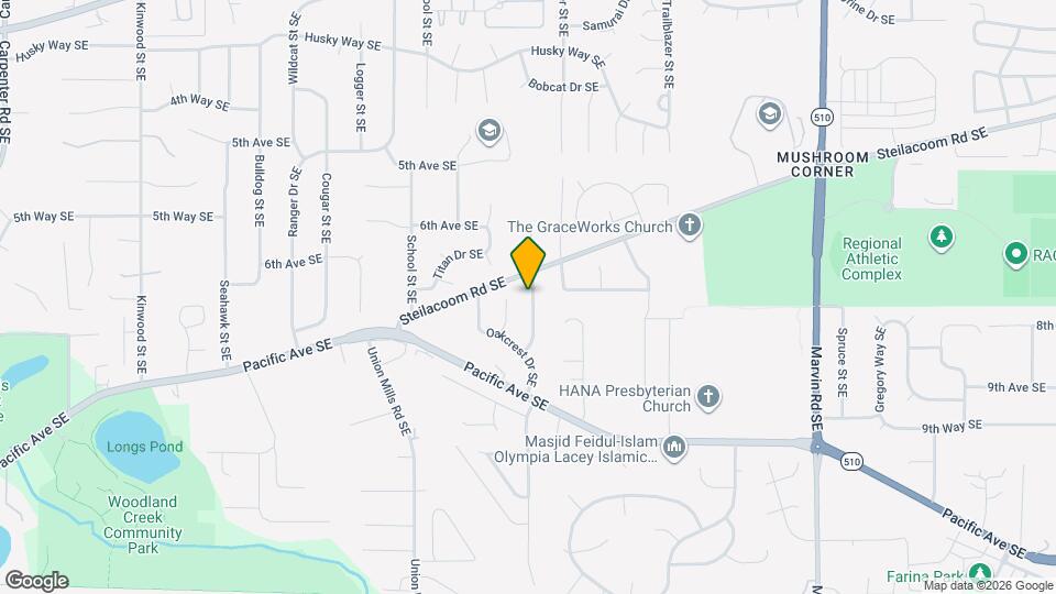 729 Oakcrest St SE Map and Location Details