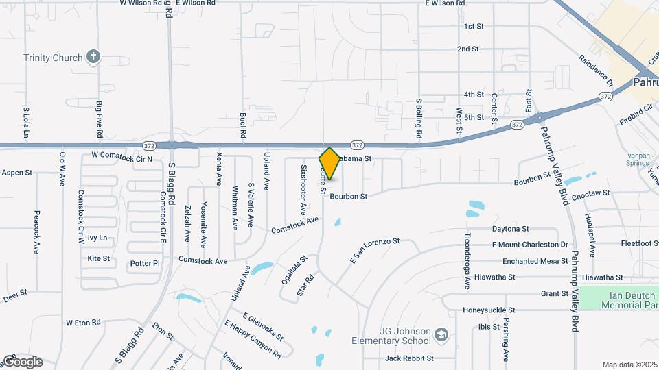 1101 Red Butte St Map and Location Details