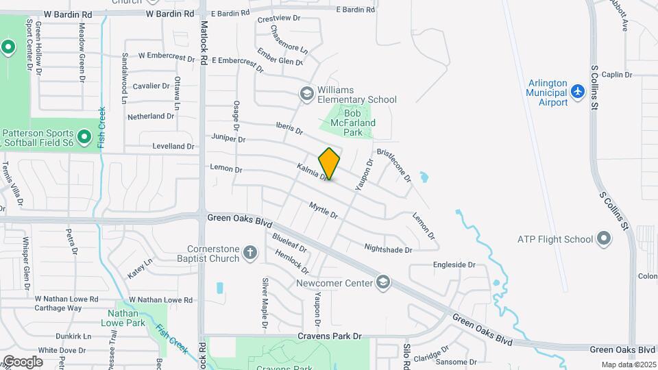 400 Kalmia Dr Map and Location Details